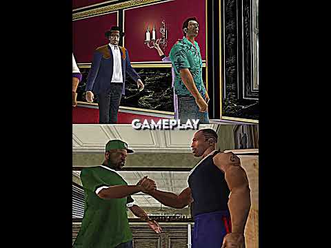 GTA: San Andreas vs GTA: Vice City #shorts