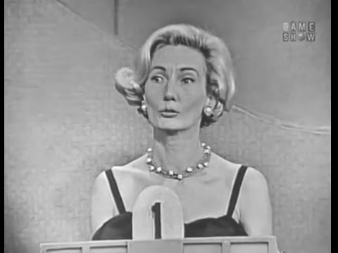 To Tell the Truth - Chiropractor/singer; Fashion columnist; PANEL: Garry Moore (Nov 5, 1962)