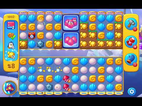 Fishdom Level 10112 - Daily Log #452 | Ice Adventure 