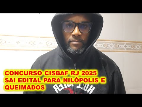 Cisbaf RJ 2025 competition opens 533 vacancies for Nilópolis and Queimados