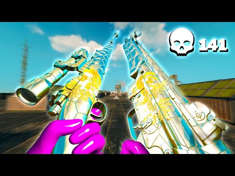 The Kar98 + C9 is the BEST SNIPER SMG Loadout on Warzone👑