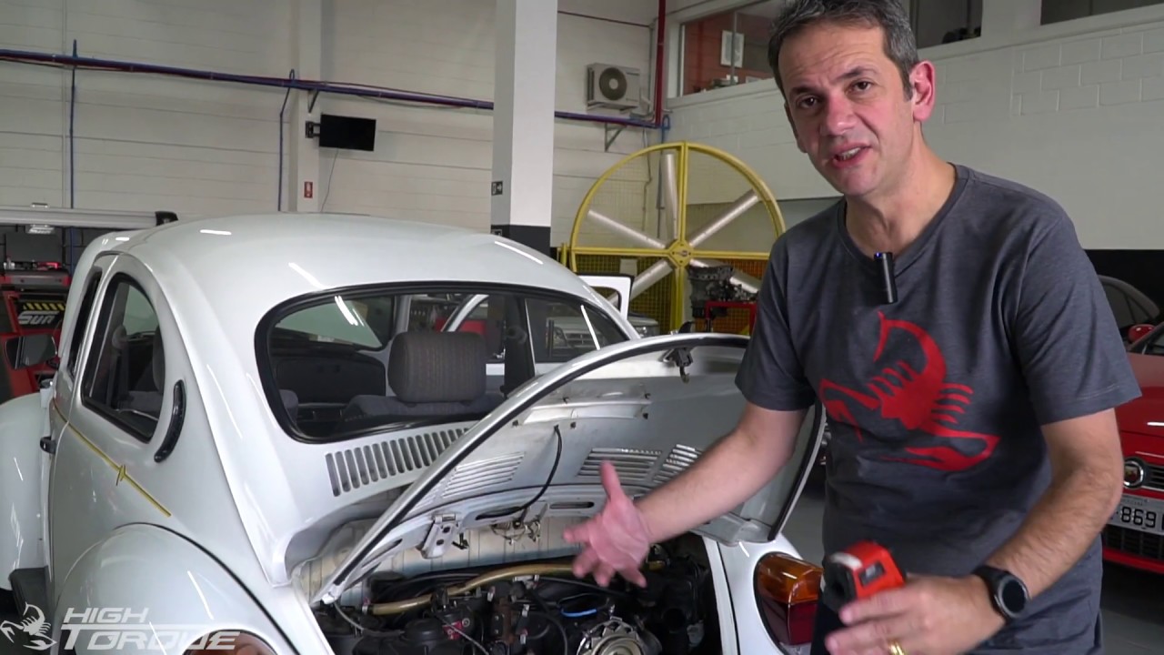 Fusca com ar condicionado elétrico!