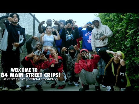 Welcome To 84 Main Street Crips August Bkoyz! Walkthru Most Dangerous LA Streets (Hood Vlog) #vlog