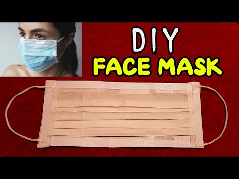 How to Make Mask at Home │ Step by Step Tutorial │ Homemade Medical Mask