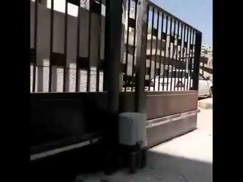 Automatic TITANO heavy duty sliding gate motor installed by quiko team