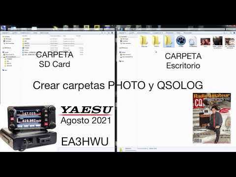 EA3HWU YAESU FTM-400 cómo utilizar fotos desde la tarjeta SDcard y convertirlas a formato FTM400.