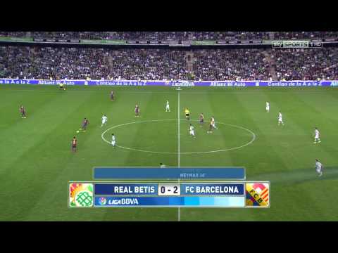 Betis - Barcelona Highlights HD 10.11.2013