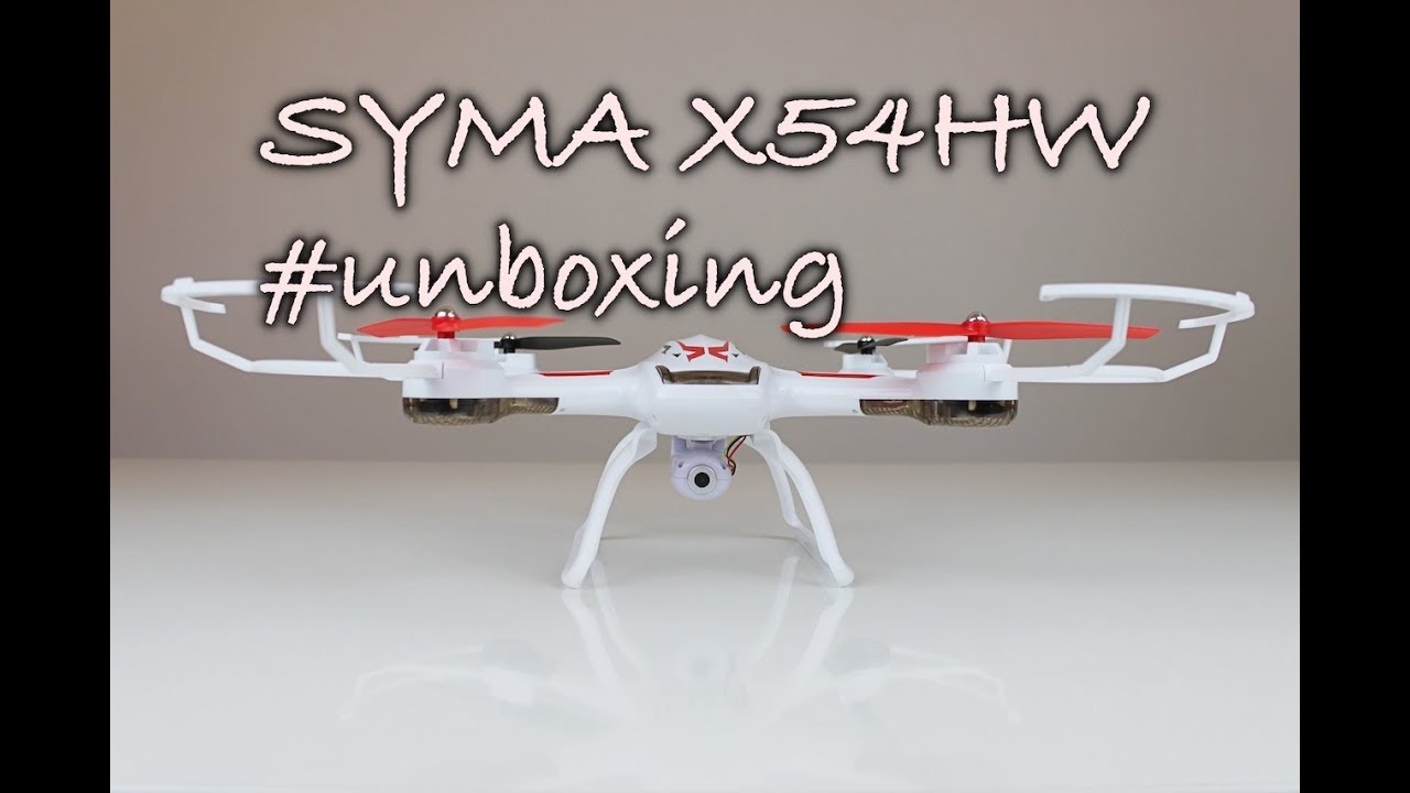Dron Syma X54HW, černá