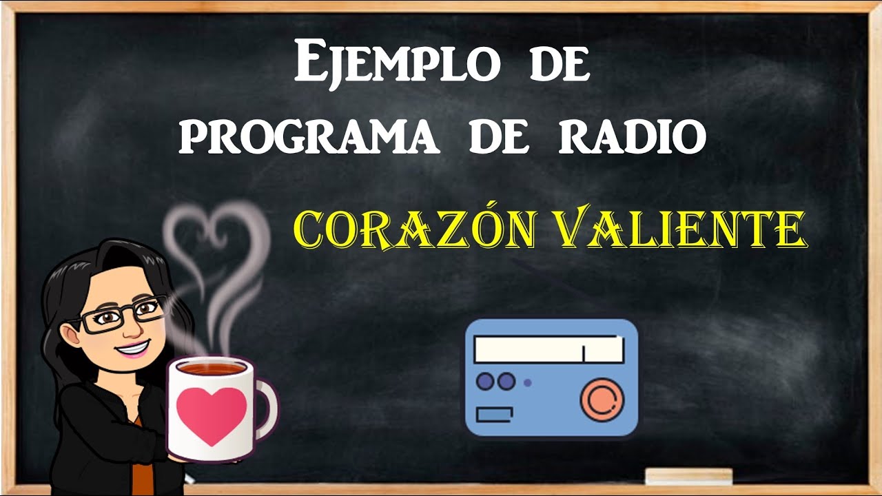 Ejemplo de programa de radio