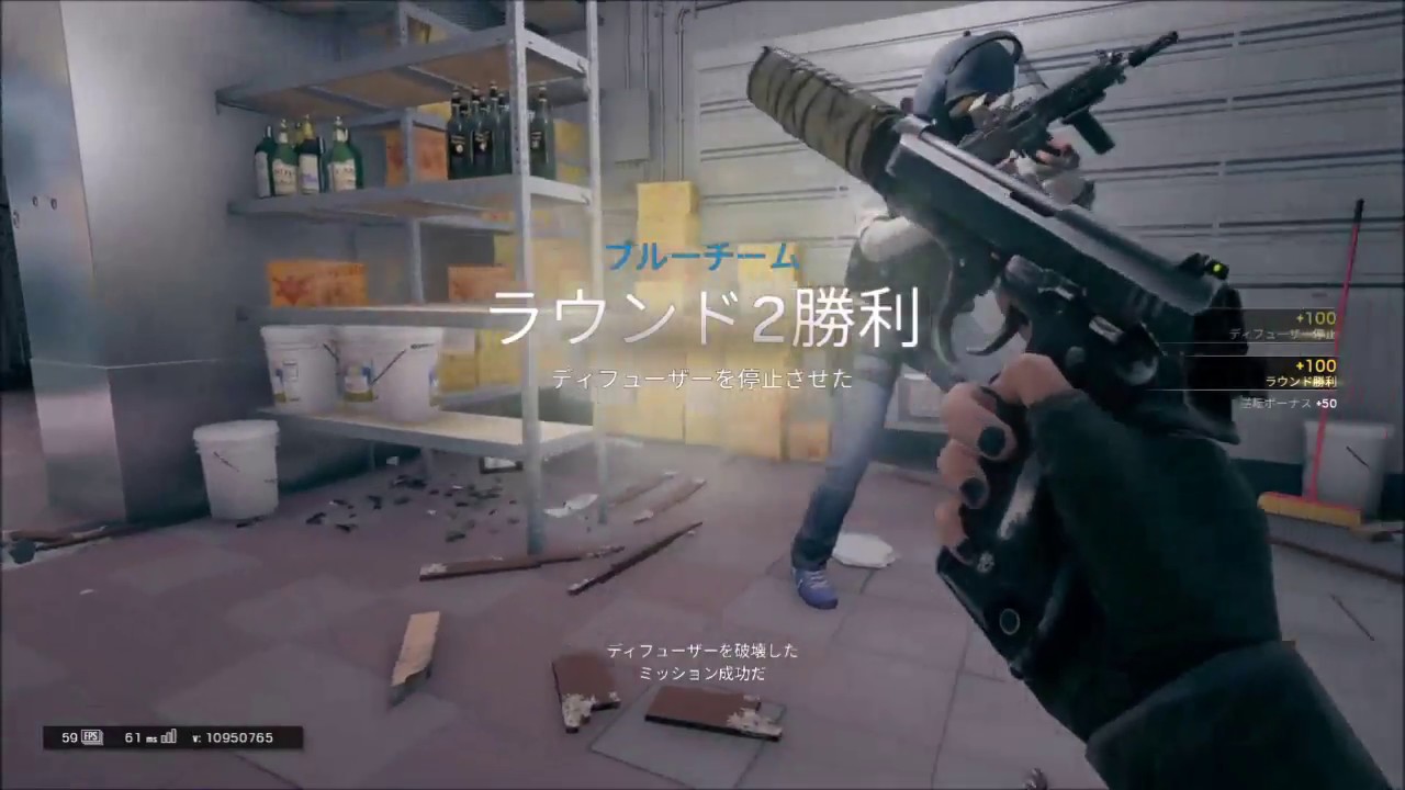 【R6S】５vs１、ディフューザー設置から完全勝利したカベイラUC