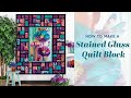 How To Make a Stained Glass Quilt Block | Shabby Fabrics