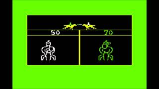 Medieval Joust for the Commodore VIC-20 / Commodore VC-20