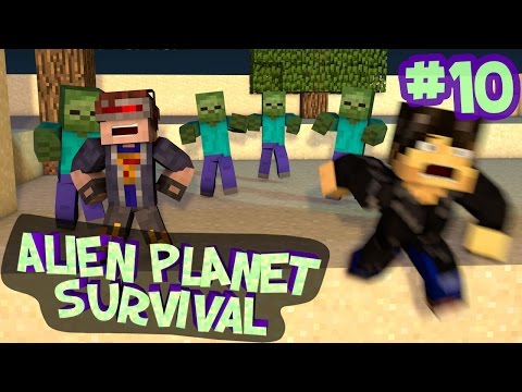 Minecraft Alien Planet: The Most Epic Trap Ever!