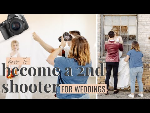 How to Become a Second Shooter for Weddings