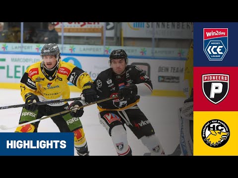 ICE: Pioneers Vorarlberg vs. HC Falkensteiner Pustertal Wölfe | Highlights