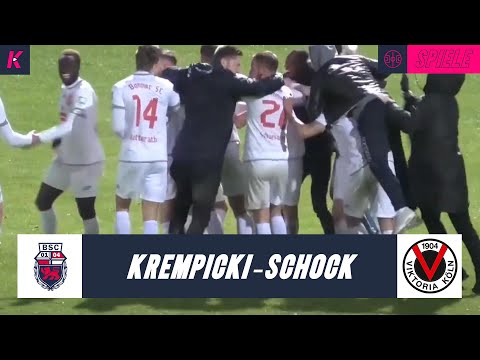 Ehemaliger Viktoria Spieler Krempicki schießt Bonner SC gegen Viktoria Köln ins Finale!