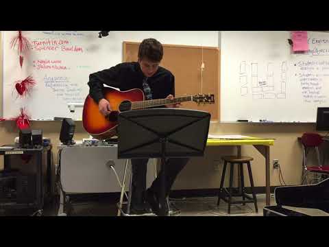 2016 02 06, Aaron Regional Band Competition, Guita