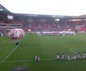 SK Slavia Praha - stadion Eden. Zahajovací ceremoniál