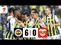 ÖZET | Fenerbahçe 6-0 Adanaspor | Ziraat Türkiye Kupası 5. Tur Maçı