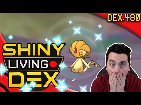 EPIC SHINY UXIE REACTION! Quest For Shiny Living Dex #480 | Pokemon ORAS Shiny