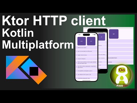 Ktor HTTP client in Kotlin Multiplatform - KMP