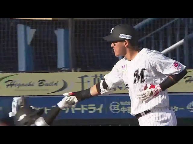 【7回裏】3安打猛打賞!! マリーンズ・安田尚憲 すくい上げた打球は今季1号のダメ押しHR!! 2023年4月9日 千葉ロッテマリーンズ 対 東北楽天ゴールデンイーグルス