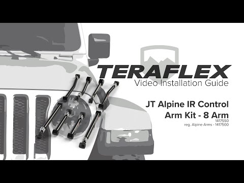 JT Alpine IR Control Arm Install | TeraFlex