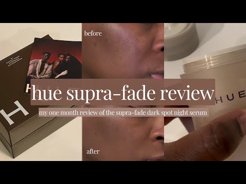 HUE dark spot serum review | supra fade by dr. hani | made for hue