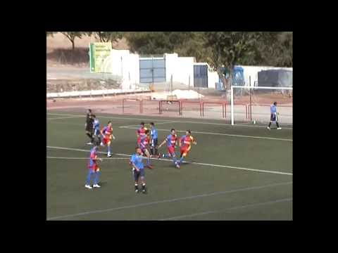 Gol de Sergio a pase de Chatito 3-1 (La Roda C.F.)