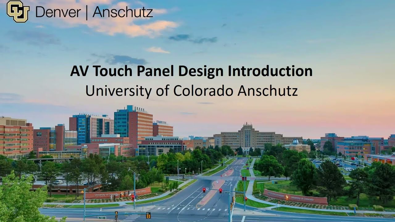 CU Anschutz Classroom Technology Tutorial