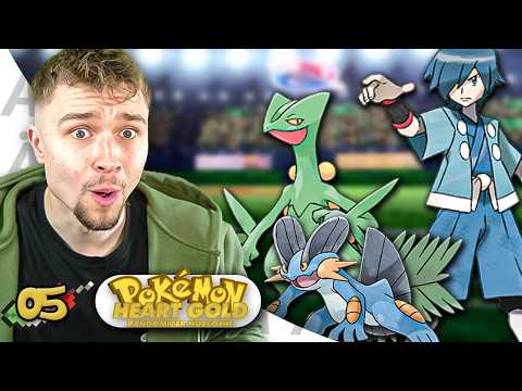 FIRST Arena Battle against FALK! 🪶 Pokémon HeartGold RANDOMIZER NUZLOCKE #05