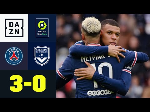 Pfeifkonzert für die Stars! Paris bleibt cool: PSG – Bordeaux 3:0 | Ligue 1 | DAZN Highlights