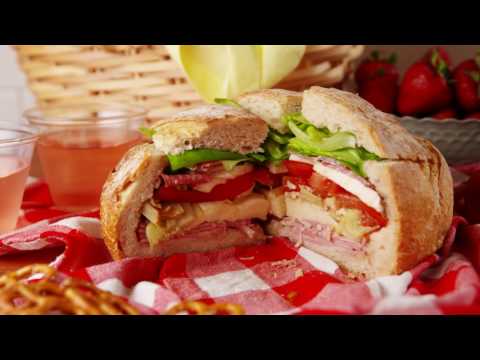 Italian Stuffed Picnic Loaf | Delish