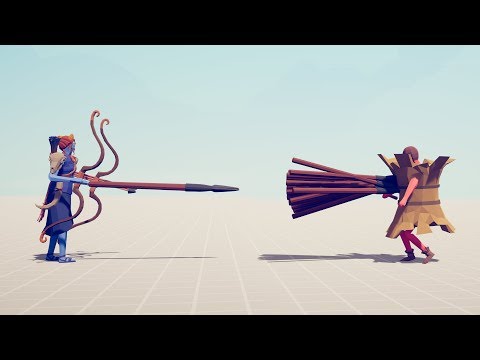 BOLT ARTEMIS vs EVERY UNIT - Totally Accurate Battle Simulator TABS
