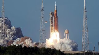Video: NASA-Rakete Artemis II startet zu historischer Mondmission