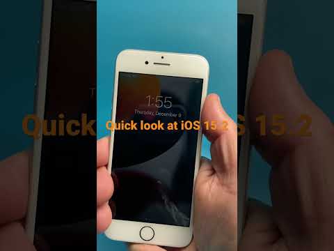 Quick look at iOS 15.2 Cool Feature #shorts #ytshorts #ytshort #short