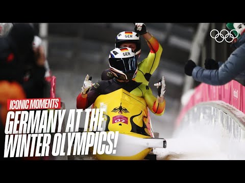Incredible Germany Moments at the Winter Olympics! ❄️ 🇩🇪