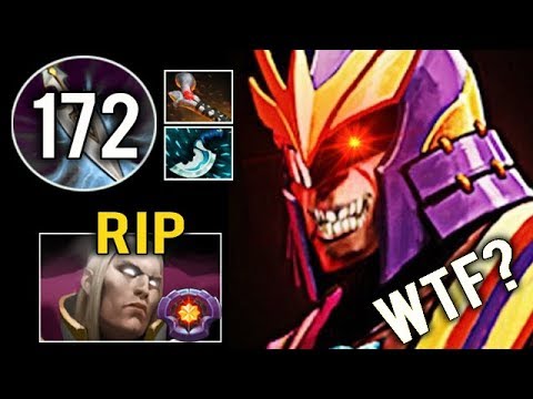 OMG +172 INT STOLE Defeat Master Invoker Spammer Crazy Silencer 40 Kills Epic Game Dota 2
