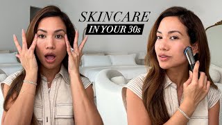 MY UPDATED SKINCARE &amp; MAKEUP ROUTINE | 37 years old!
