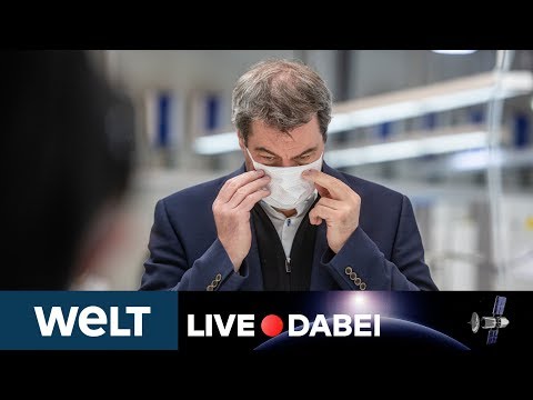 CORONAVIRUS IN BAYERN: Pressekonferenz von Ministerpräsident Markus Söder zur COVID-19-Lage