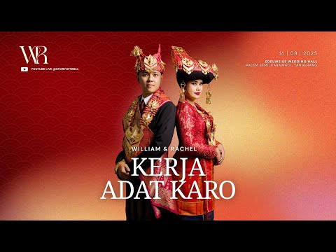 (LIVE) Kerja Adat Karo | William & Rachel