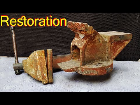 Rusty Deadlocked Vice - Perfect Restoration