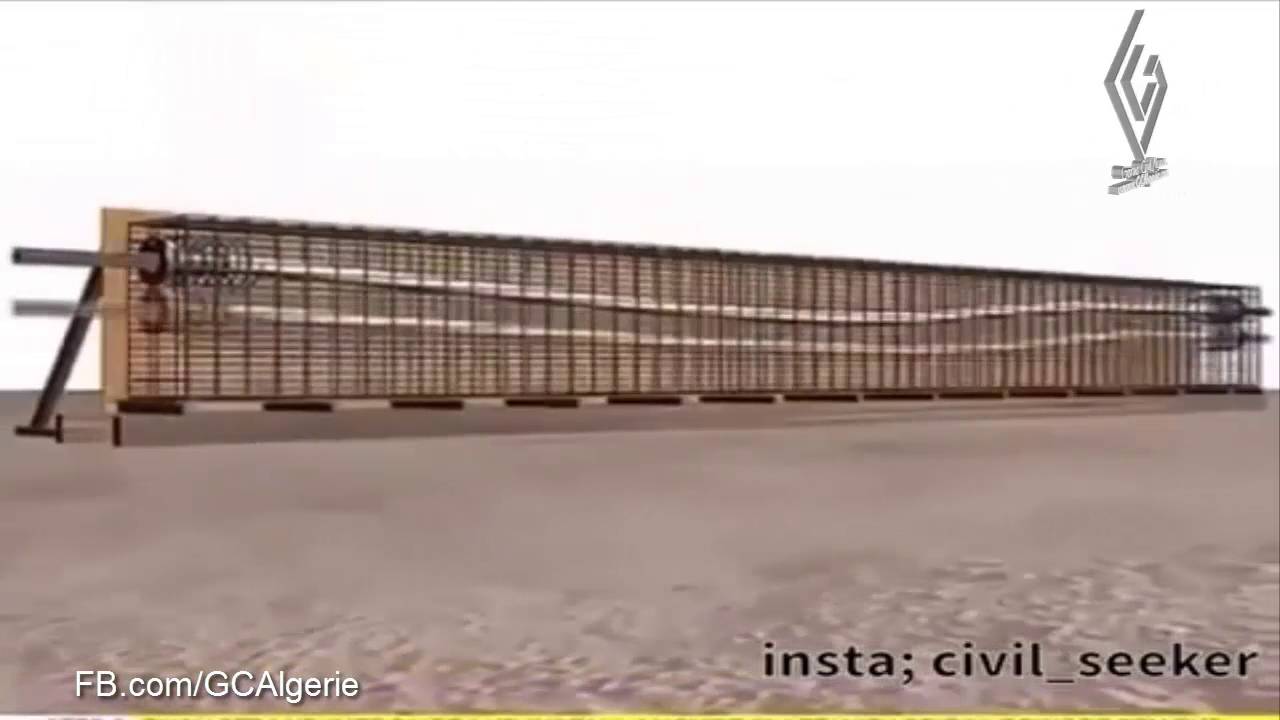 Fabrication d'une poutre en Béton Precontraint