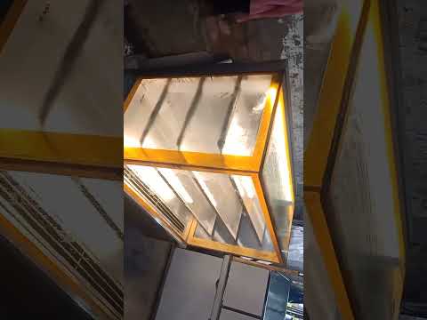 Curved Stainless Steel Sweet Display Counter, For Bakery