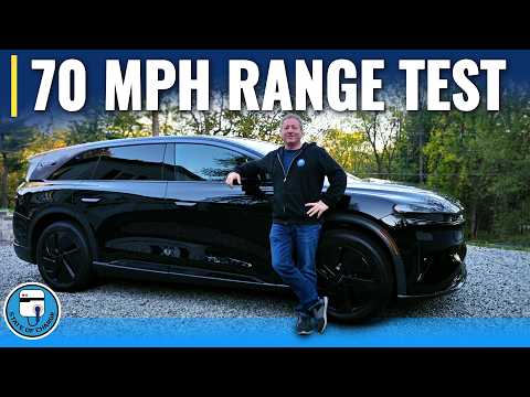 Lucid Gravity 70 MPH Range Test: Over 400 Miles Of Luxury Highway Cruising