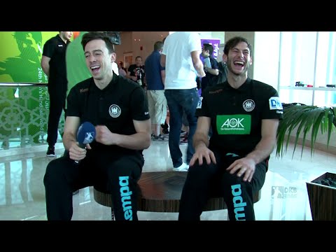 Interview mal anders: Uwe Gensheimer und Patrick Groetzki