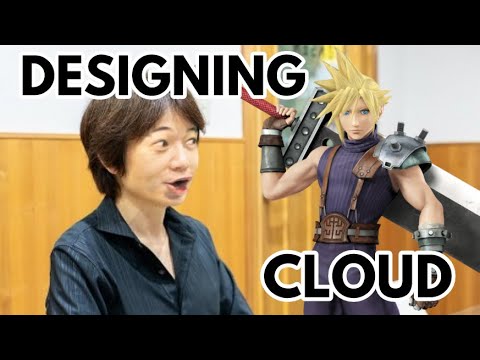 Sakurai when designing Cloud in Smash 4