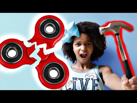 FIDGET SPINNERS ULTIMATE CHALLENGE (WILL IT BREAK?)
