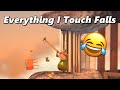 Getting Over It But Everything I Touch Falls!? - MODDED Getting Over It With Bennett Foddy