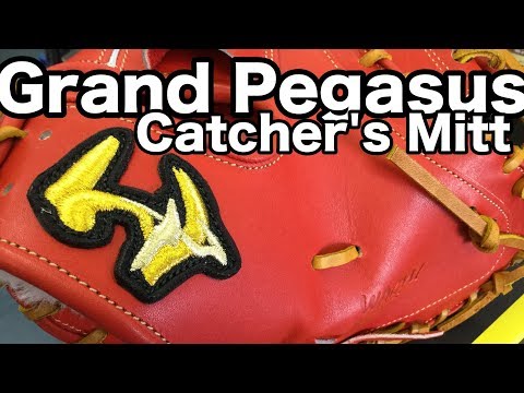 WorldPegasus 西島グラブ（捕手用）catcher's mitt #1564 Video